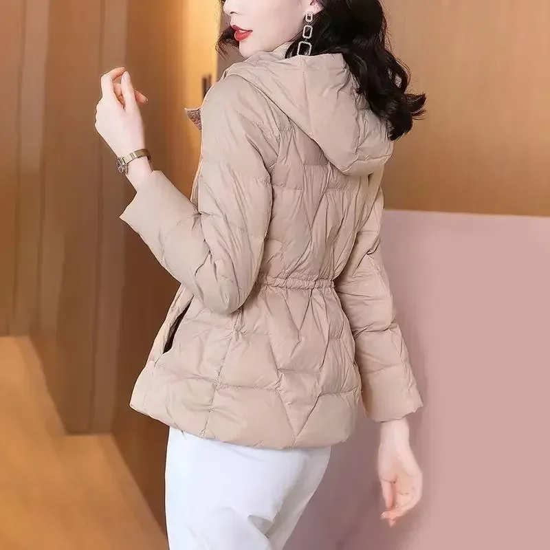 Blouson Jackets Zip-up Parkas Woman Warm Winter on Sale Hot High Quality Down Coats for Women Outdoor Clothes Demi-season Thick