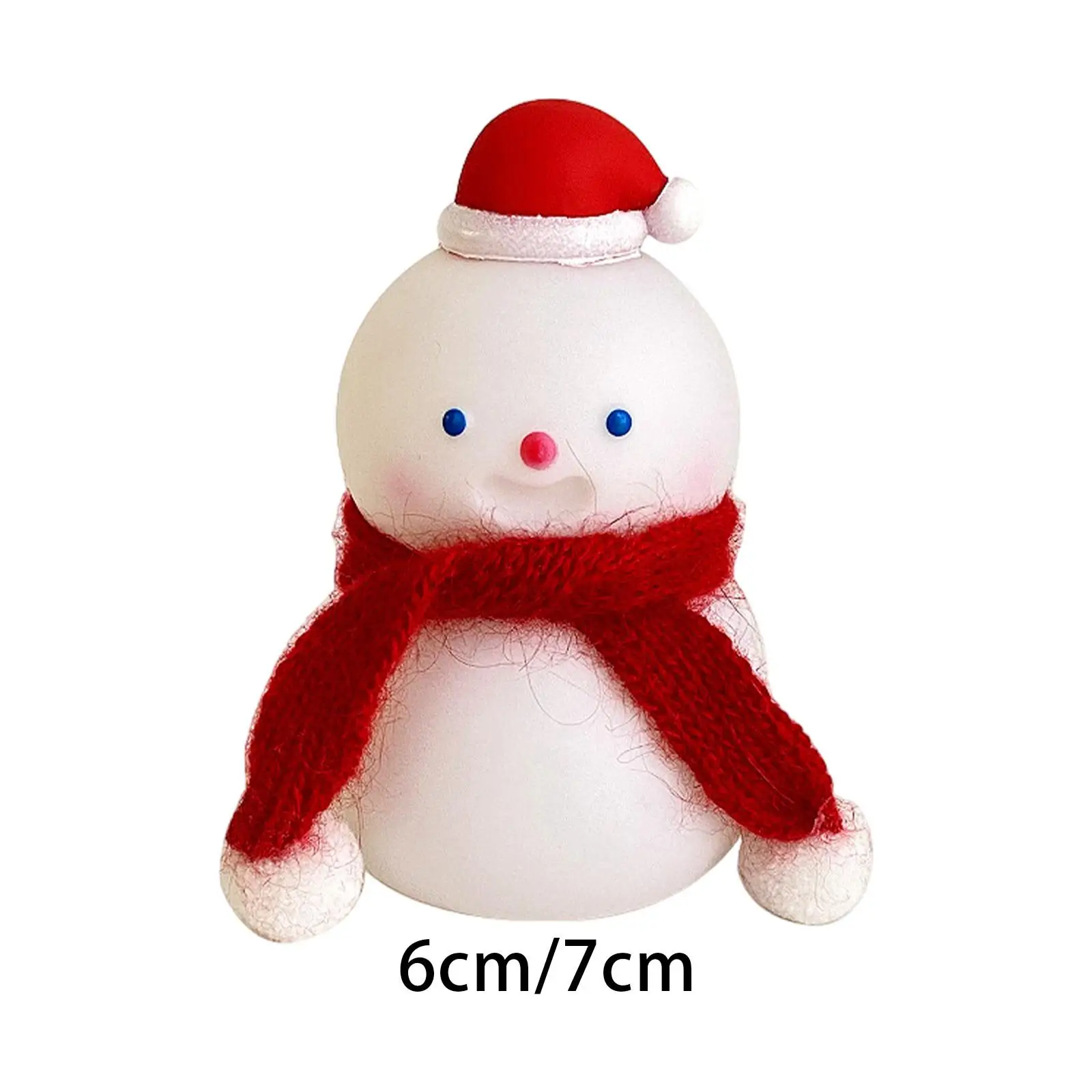 Christmas Snowman Night Light Holiday Gifts Holiday Decoration Small Bedside Light for Bedroom Tabletop Christmas Home Decor