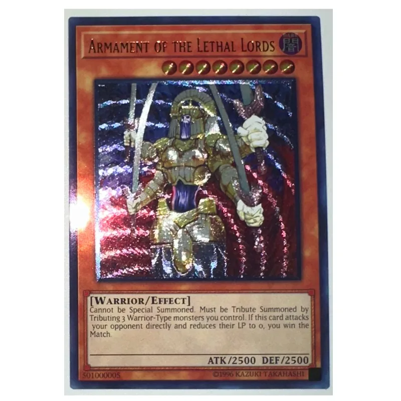 Yu Gi Oh Armament of the Lethal Lords 501000005 English Toys Hobbies Hobby Collectibles Game Collection Anime Cards