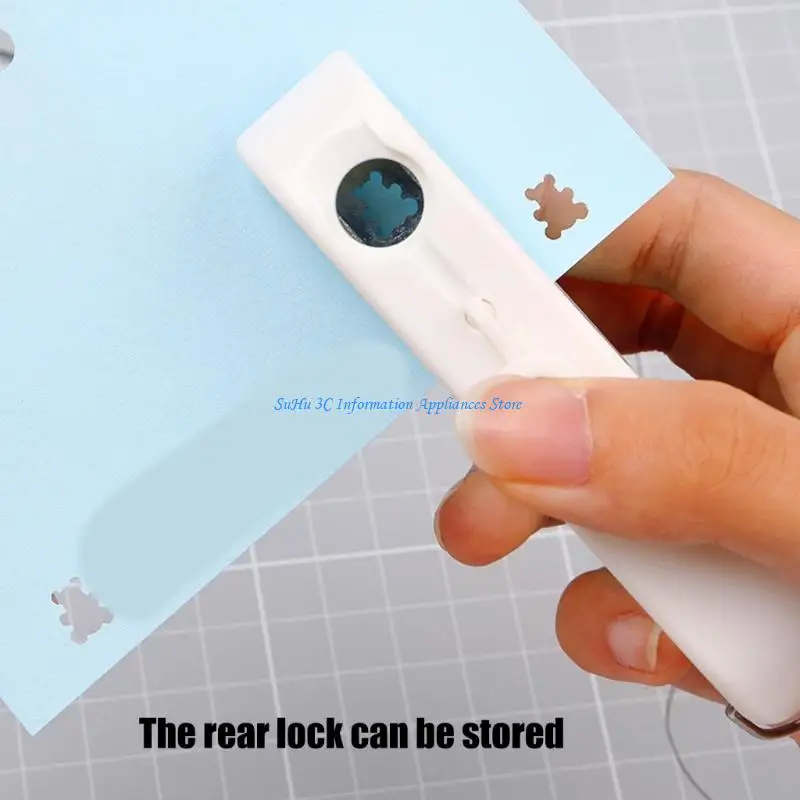 Paper Puncher Single Hole Puncher Mattery Creative Pattern Machine for Craft