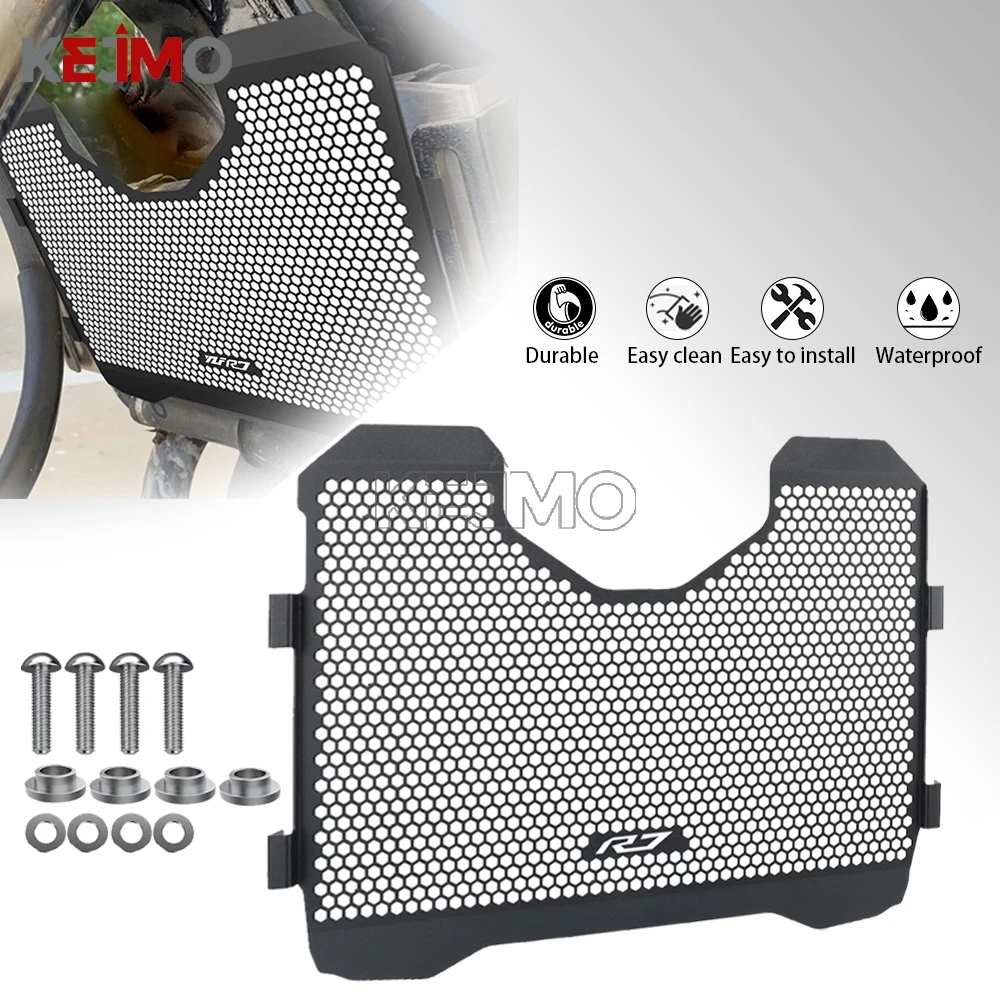 For YAMAHA YZF R7 YZFR7 Yzf 2026 2027 2028 Motorcycle Accessories CNC Aluminum Radiator Grille Guard Protection Cover Protector