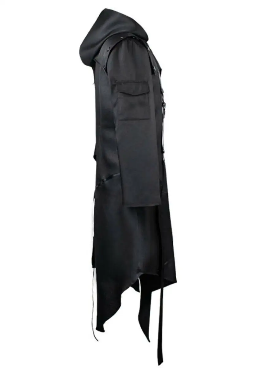 Manteau de Cosplay gothique Sle loween pour hommes, Costume traditionnel en Polyester, meilleure vente, automne et hiver