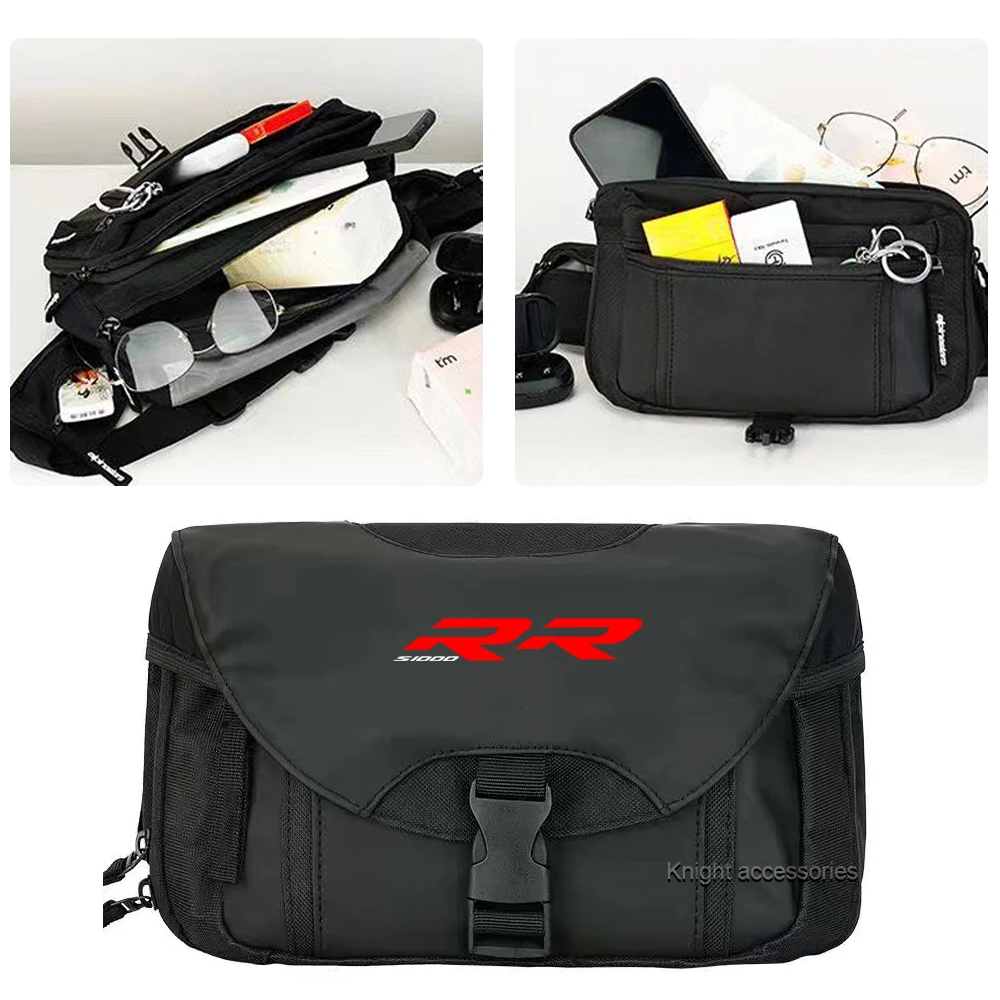 

For BMW S1000RR S 1000RR 2023 New Waterproof hip bags saddle bag hip bag leg bag general Phone Fanny Pack Bag