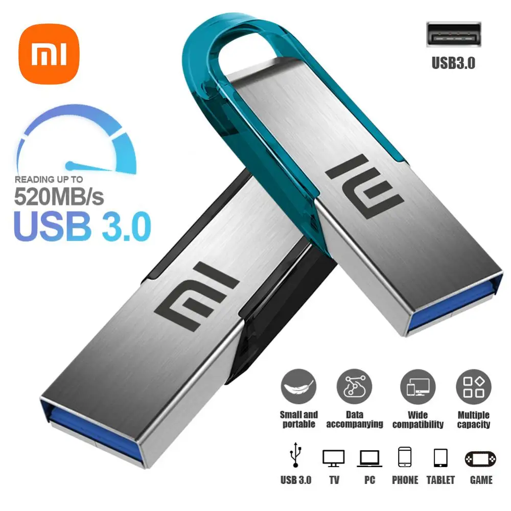 

USB-флеш-накопитель Xiaomi, 3,0 Гб, 512 ГБ, 256 ГБ