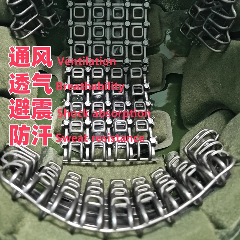 4D Hollow Inner Liner Universal Tactical Helmet Heat Dissipation Pad Shock-absorbing Breathable Sweat Proof Soft Comfortable