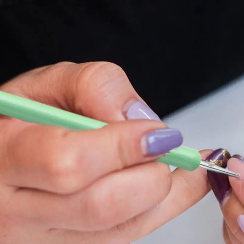 Puntpen Dubbele Kop Punt Boorpen 2 Manieren Gebruik Plakken Picking Puntjes Sieraden Gereedschap Accessoires Voor Schoonheidsverzorging