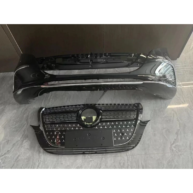 High Quality Glossy Black Diamond Front Grille Auto Exterior Replacement Components