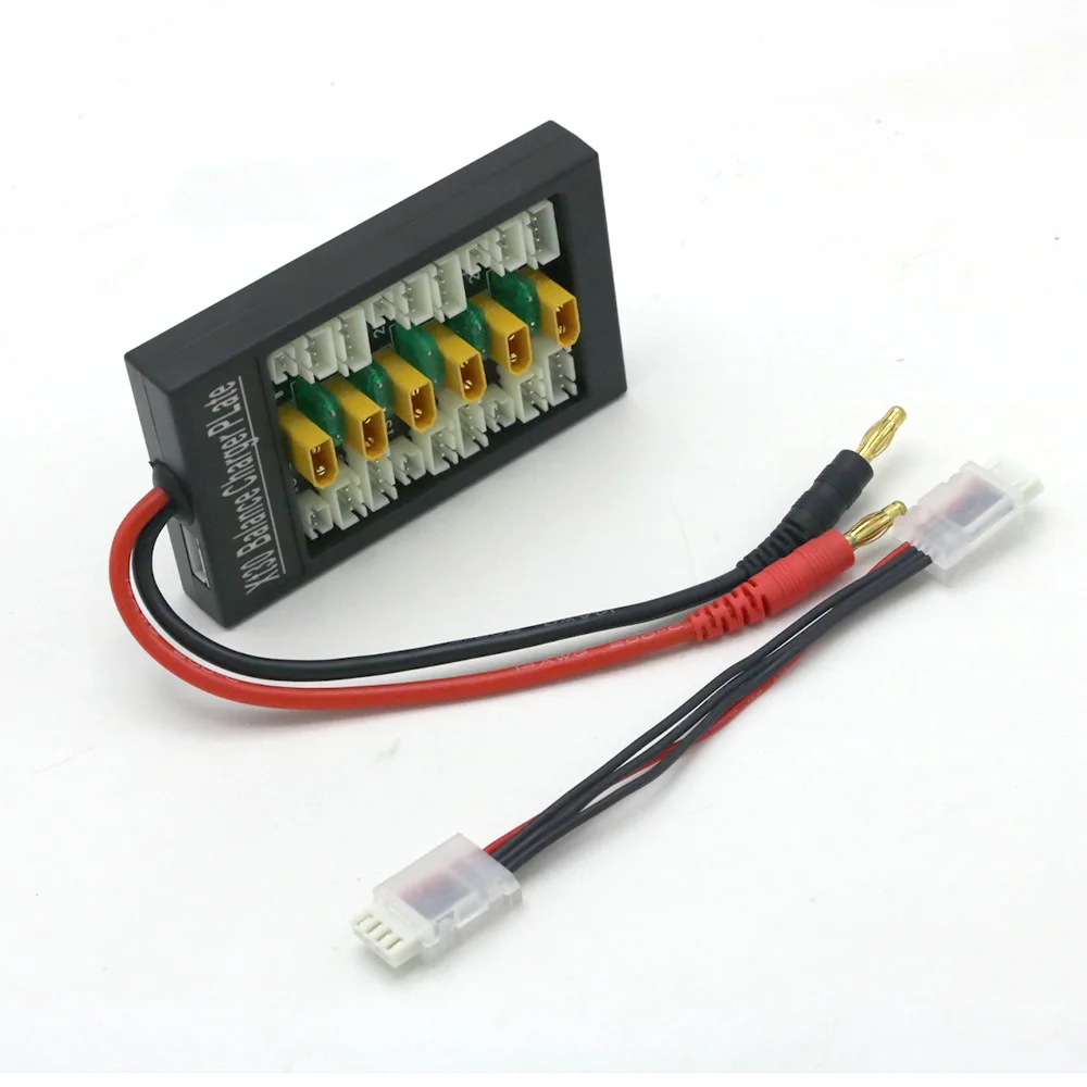 High Quality XT30 1S-3S Plug Parallel Charging Board For IMAX B6 Charger for RC Helicopter Battery