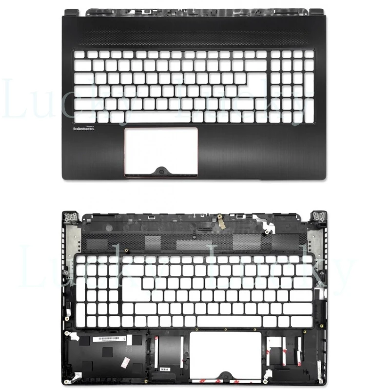 f For MSI GS63 GS63VR MS-16K1 MS-16K2 Upper Case Palmrest Cover Black
