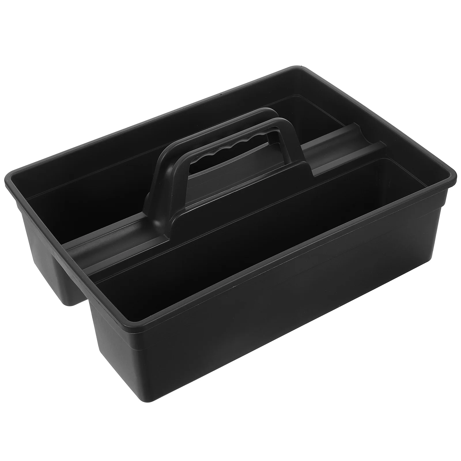 1 Pc Storage Case 3-Compartment 3-Compartment with Handle PP Case PP Basket