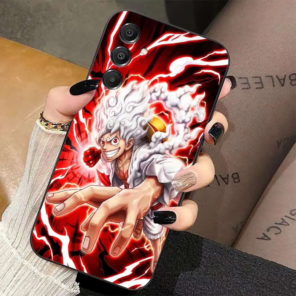 One Piece Luffy Gear 5 Handyhülle für Samsung A14 A15 A16 A17 A22 A23 A27 A32 A36 A37 A52 A53 A54 A55 A56 A57 A72 A73 Schutzhülle