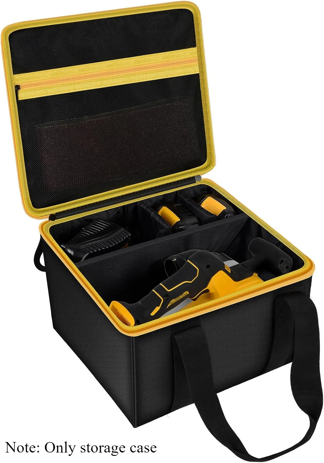 （CASE ONLY)Bag Compatible with DEWALT 20V MAX* Belt Sander (DCW220B), Also for Skil 7510-01 120 Volt/for WEN 6321 7-Amp Corded,