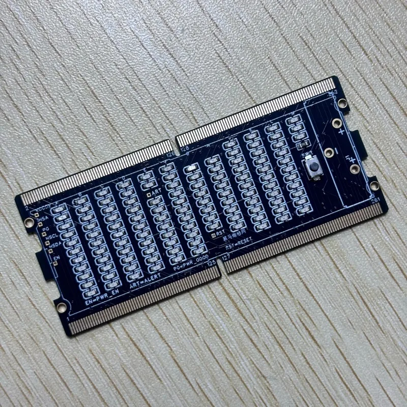 DDR5 Memory with Light Detection Card Tester Memory Slot Detection Notebook Repair Test Tool