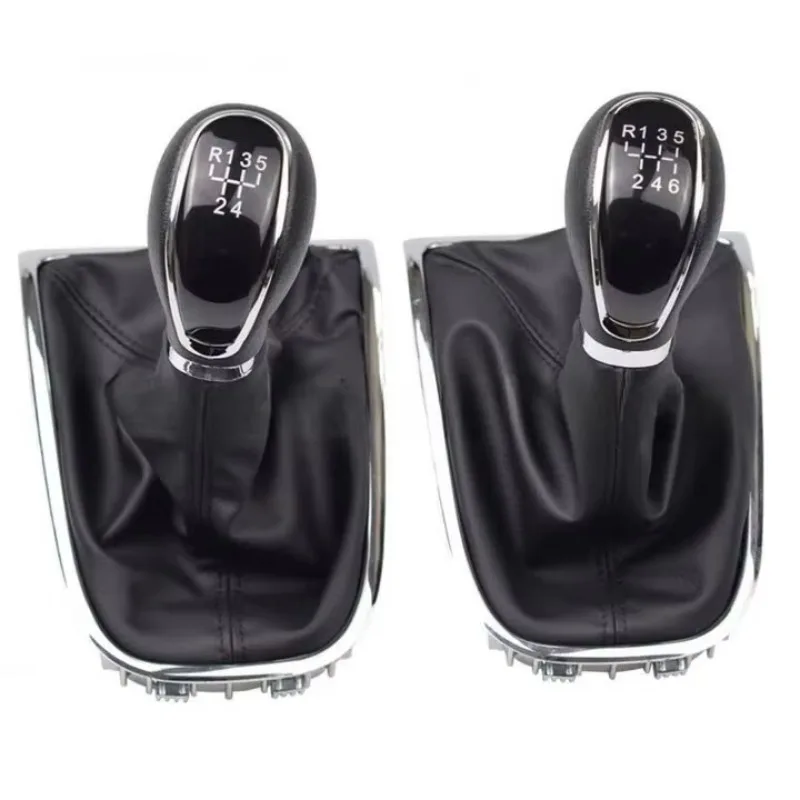 5 / 6 Speed For Buick Excelle GT/XT OPEL ASTRA 12mm Black Frame Gear Shift Knob Lever Gaiter Boot 55565904