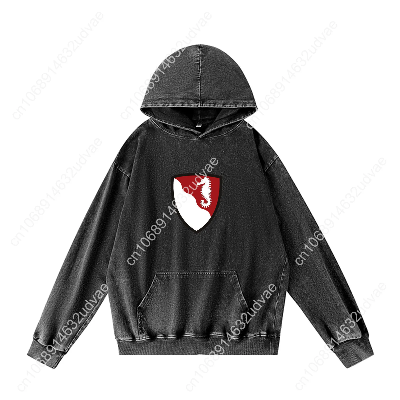36th Engineer Brigade Hoodies Retro Hooded Sweatshirt Man Woman Teenager Vintage Pullover Sweat Shirt with Customized Tops