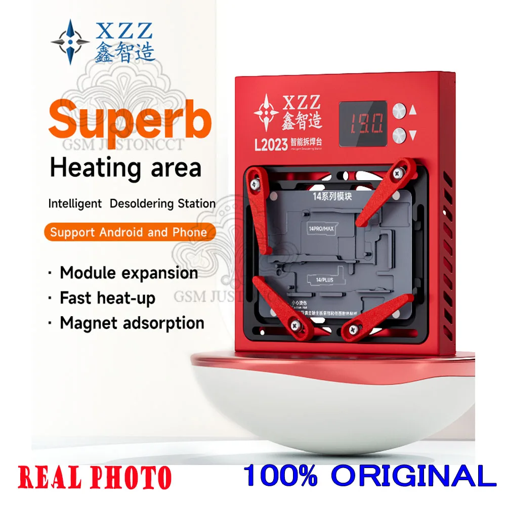 XZZ Xinzhizao L2023 Heating Station for iPhone X-16 Pro Max Android CPU Chip Degumming Motherboard Layered Desoldering Platform