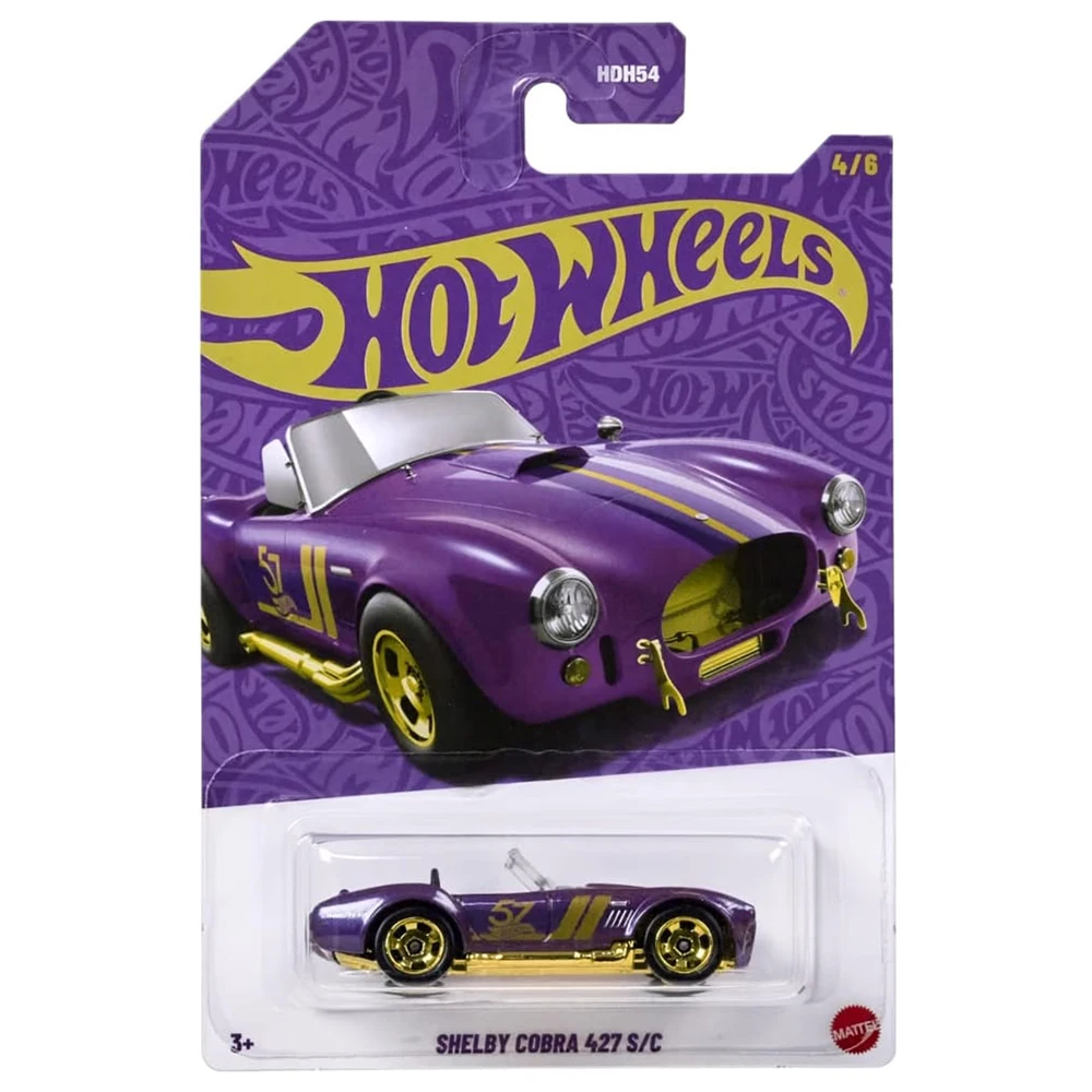 ألعاب جديدة للذكرى السنوية الـ 57 لسيارات Hotwheels بورش، كامارو، نيسان باترول، شيلبي كوبرا، بورش كايمان 1/64