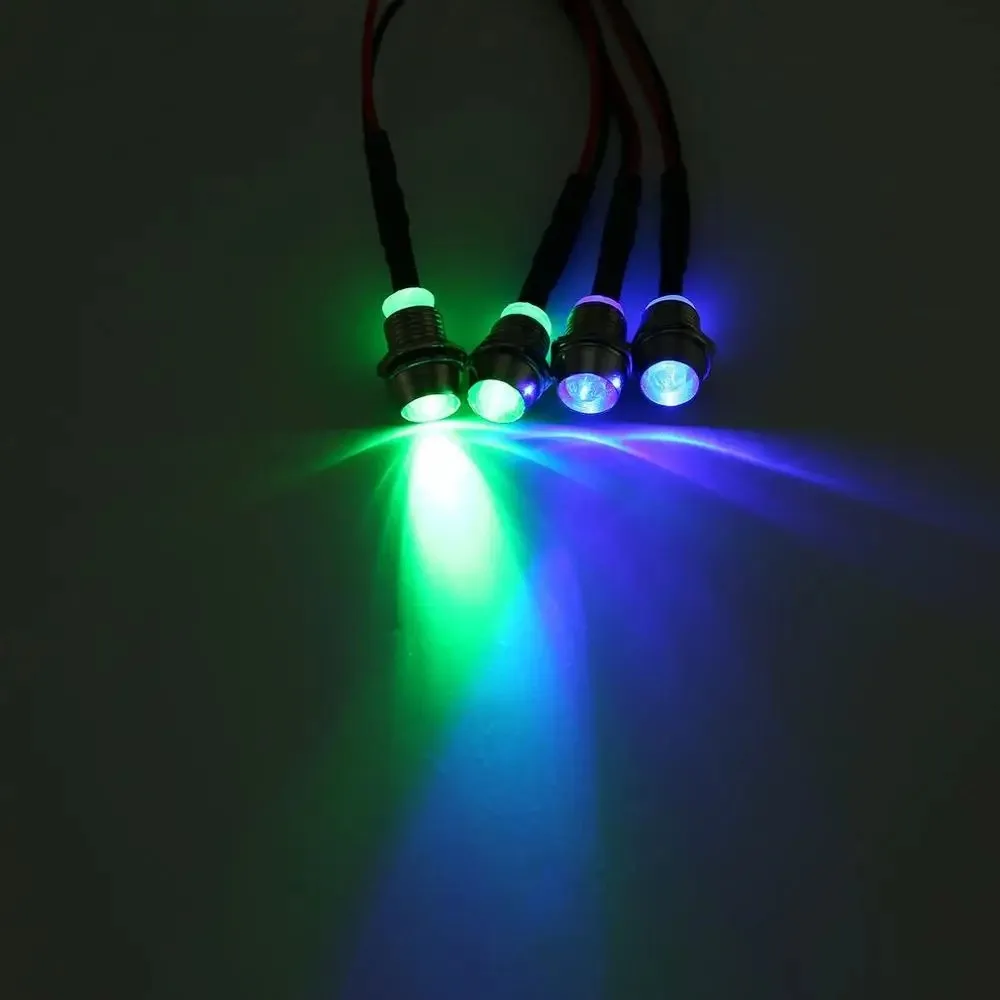 RC LED-Lichtset Scheinwerfer für 1/10 1/8 1/12 RC Auto Truck Crawler Drift Car Frontscheinwerfer Rücklicht TRAXXAS HSP HPI MN99 MN90 – Detail 3