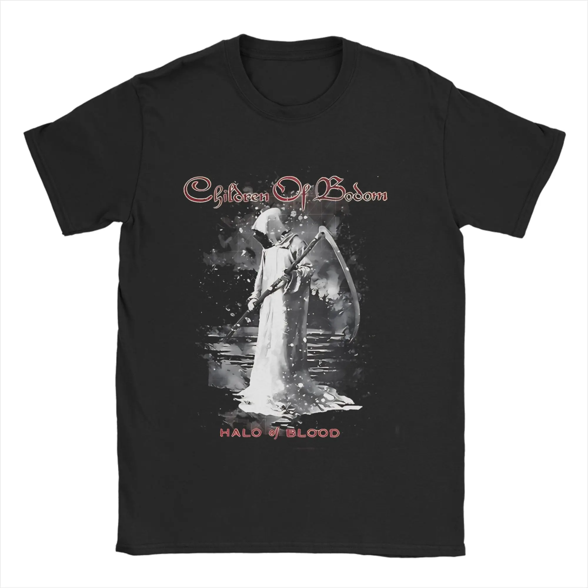 Children Of Bodom T-Shirt Summer  Y2K Casual T-Shirts Cotton Hipster Tee Shirt For Men's Short Sleeve Design Tops