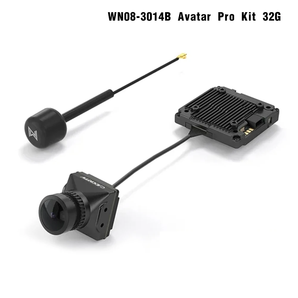 CADDX Walksnail Avatar HD Pro Kit HD Kit V2 With Gyroflow Built-in 8G/32G Storage Native 4:3 Camera for FPV DJI 1080P 120fps