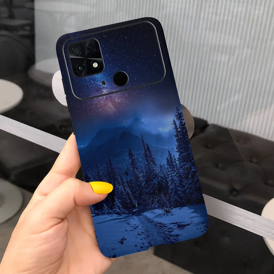 Cool Cartoon Back Cover For Xiaomi Poco C40 Fundas Child Cases For Poco C40 PocoC40 Matte Slim Animals Soft Bumper TPU Coque