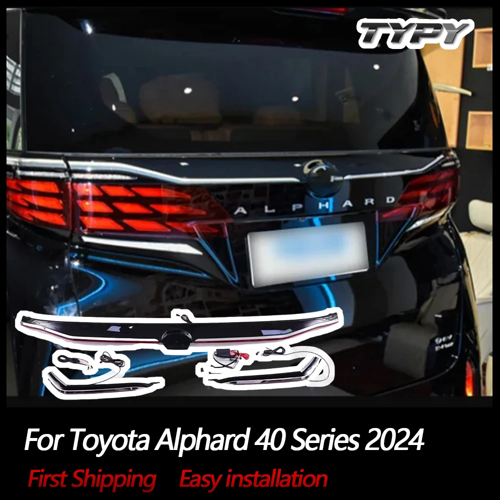 

Автомобильный фонарь TYPY для Toyota Alphard 40 серии 2024, задний фонарь, светодиодный проектор, задний фонарь, дневные ходовые огни, автомобильные аксессуары