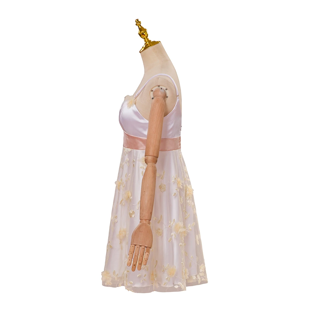 open lace back dress Amazon.com: VEECOOCOS Gabriella Montez Cosplay Costume Vanessa Hudgens Prom  Dress Womens Lace Flower Slip Dress-XS : Clothing, Shoes & Jewelry
