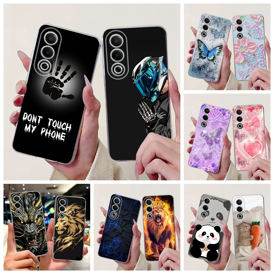 For OPPO K12x 5G Case Cool Machine Cartoon Shockproof Silicone Soft Clear Back Cover For OPPO K12x 2024 Global CPH2667 TPU Funda