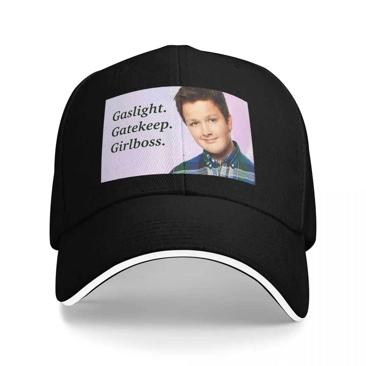 

Gibby Gaslight Gatekeep Girlboss Baseball Cap Beach Custom Cap Women's Golf Clothing Men's