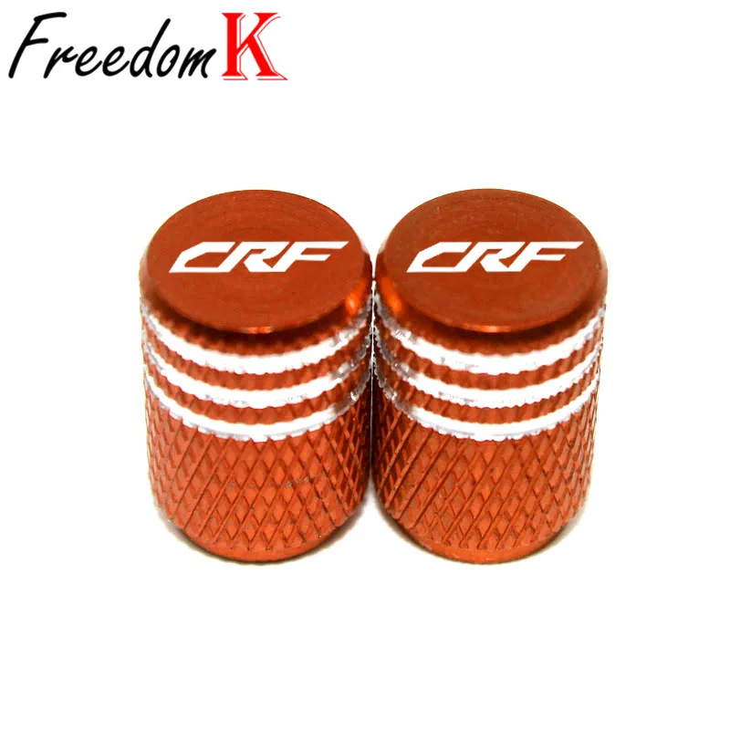 Wheel Tire Parts Valve Stem Caps Cover For CRF250X CRF450R CRF450X CRF450RX CRF250L/M CRF 250 RALLY 450R XR 400 CNC