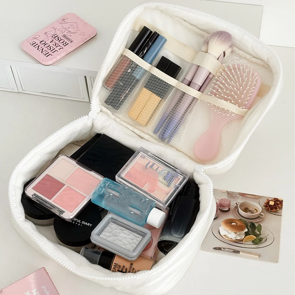 Luxe Tote Waterdichte Make-up  - Luxury Skincare Containers recensie en prijs