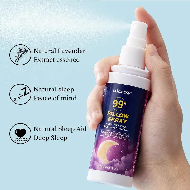 KORMESIC Profumo alla lavanda Spray Dream Deep Sleep Mist Fragranza leggera Durevole Nuovo stile fresco