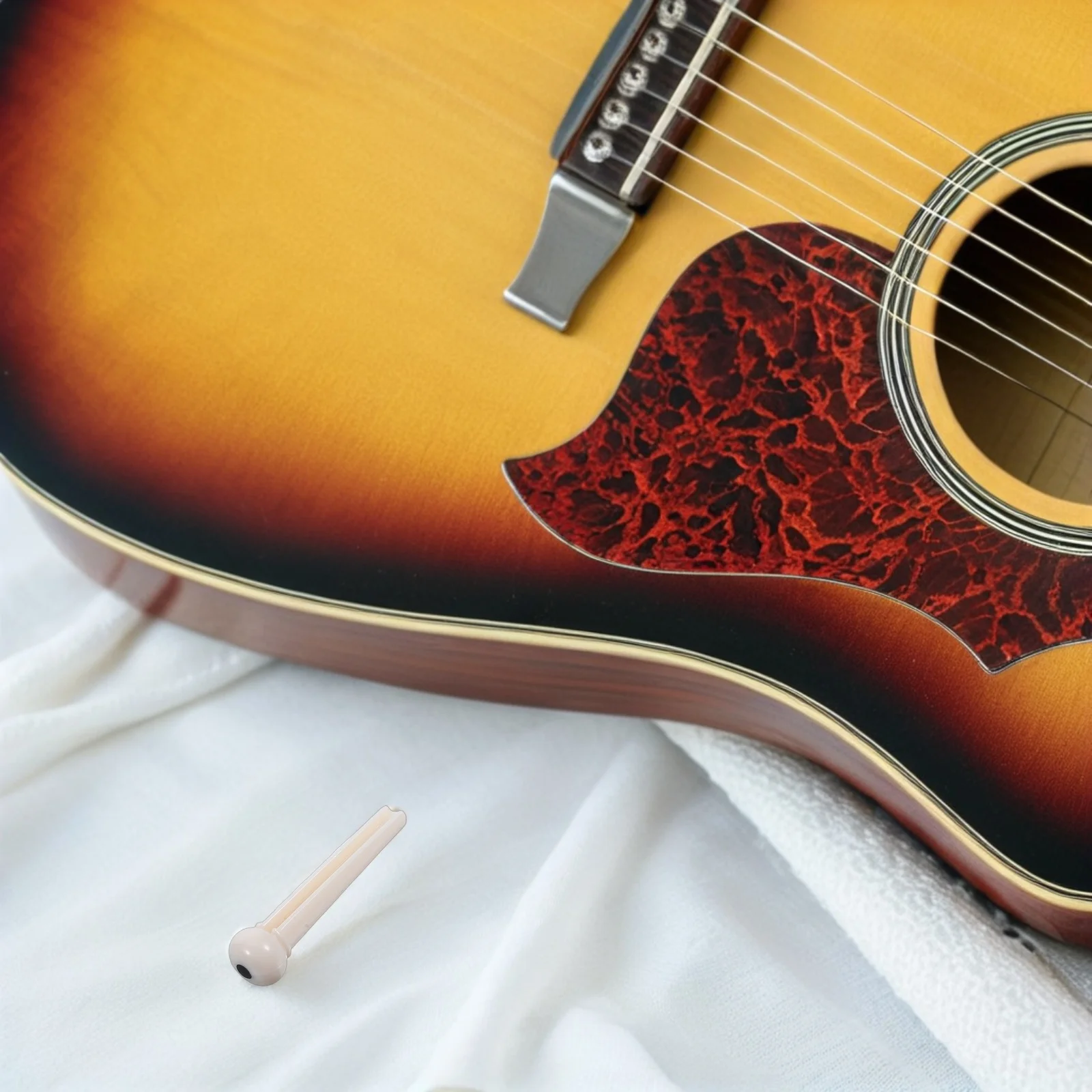 

10 set Bridge Pegs Set Abs Plastic String Winder For Acoustic Guitar Maintenance Tool Repair Kit Guitar String Replacement