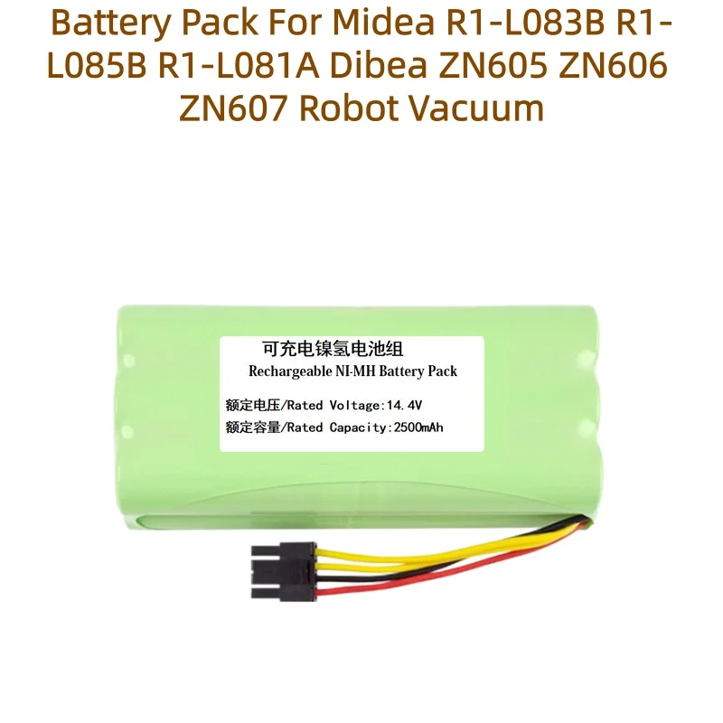 Replacement Battery for Midea i2 Robot Vacuum R1-L083B L085B L081A Dibea ZN606 ZN607, Eufy X600