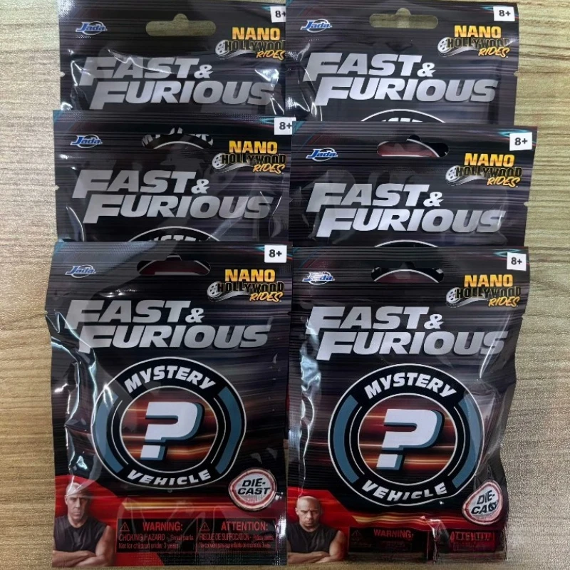

JADA Fast & Furious 1:128 Diecast Metal Mini Cars Vehicle Blind Box Toys Model Toy Collection Ornament Boys Girls Gifts