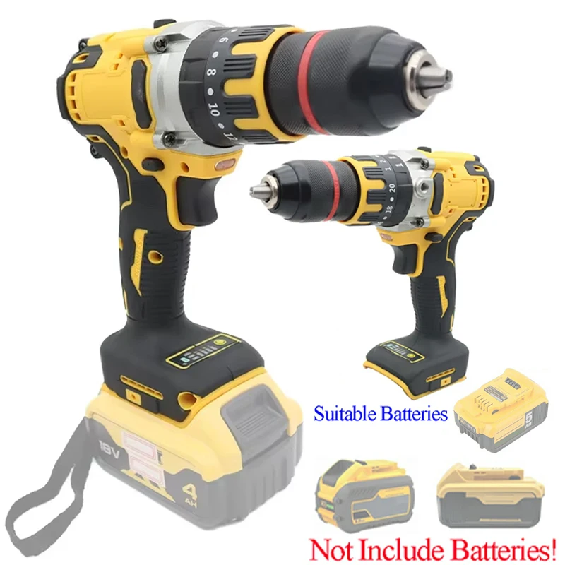 

DCB182 Lithium Power Tool Household Machine Percussion Drill Electric Wrench Electric Screwdriver For DeWalt 18V Lithium Battery