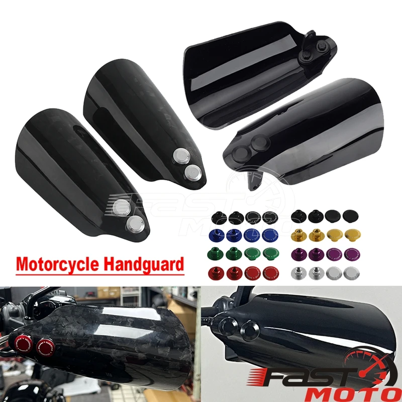 Motor Handlebar Hand Guard Protector Handguard Shield Cover For Harley Street Glide CVO/SE Special Electra Glide Standard 21-23
