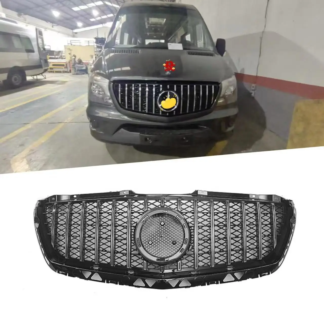 Front Bumper Grille For sprinter W906 GT Grille For sprinter Panamerican Grille W906 Grille 2013-2016