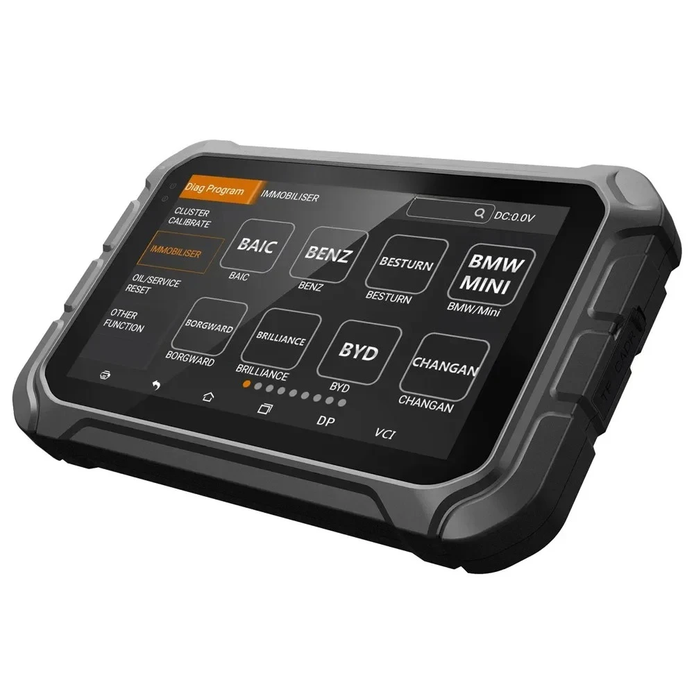 DP500 car mileage calibration tool key programming EEPROM chip reads 11 resets