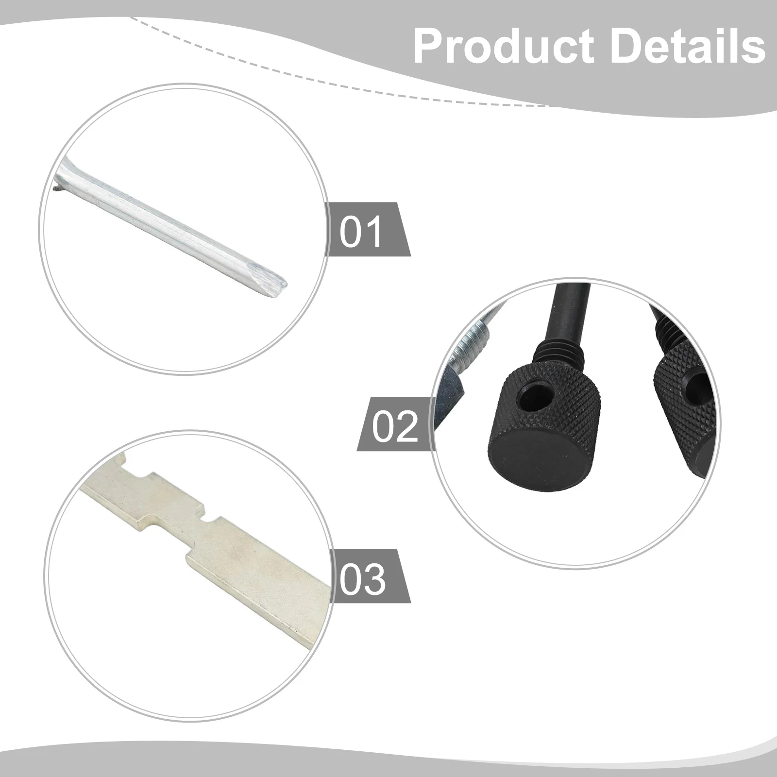 

5-компонентный набор инструментов для синхронизации двигателя для Ford и Mazda, профессиональный набор для блокировки распределительного вала для точного ремонта двигателя