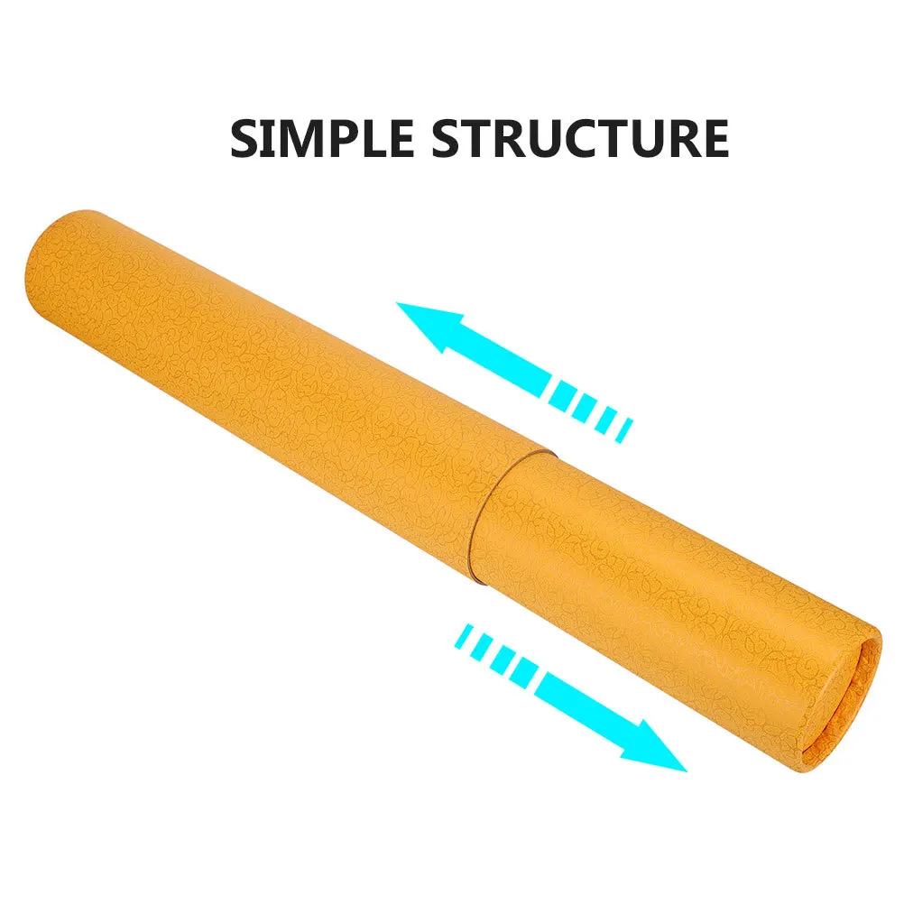 2Pcs Calligraphy Art Scroll Box Secure Painting Storage Tube with Elegant Pattern Ideal for Chinese Art Preservation Organizer