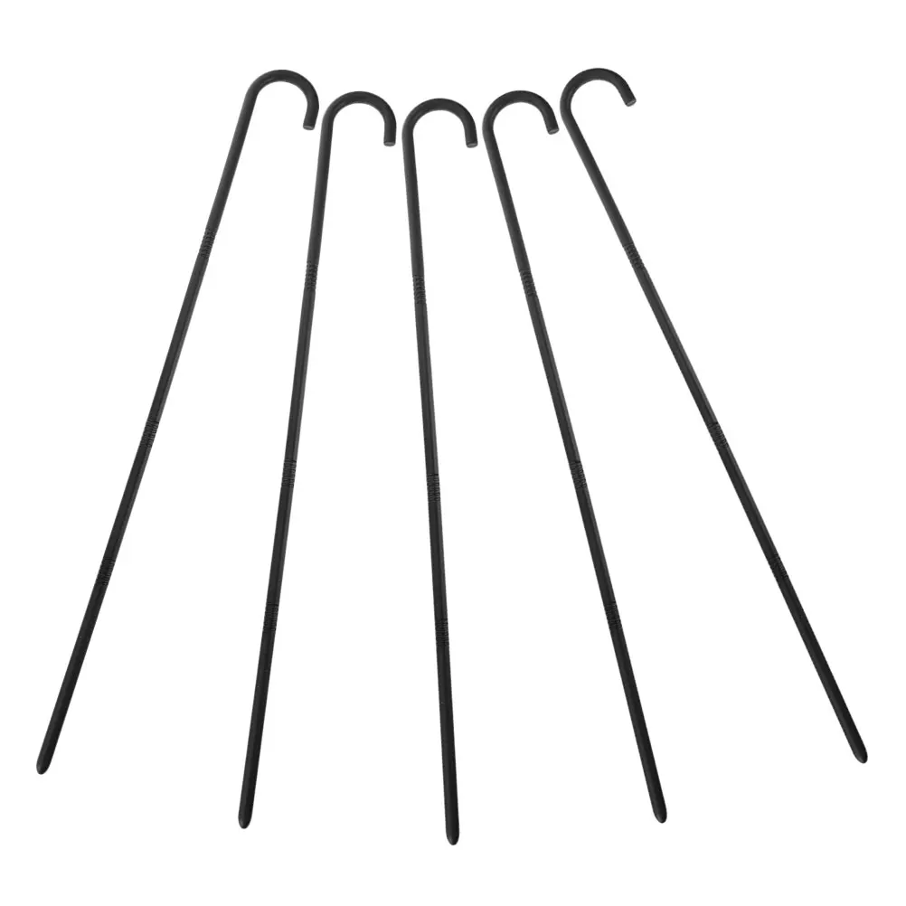 

5Pcs Magician Cane Black Plastic Cosplay Crutch Detachable Lightweight Costume Prop Halloween Stage Performance 100Cm Length