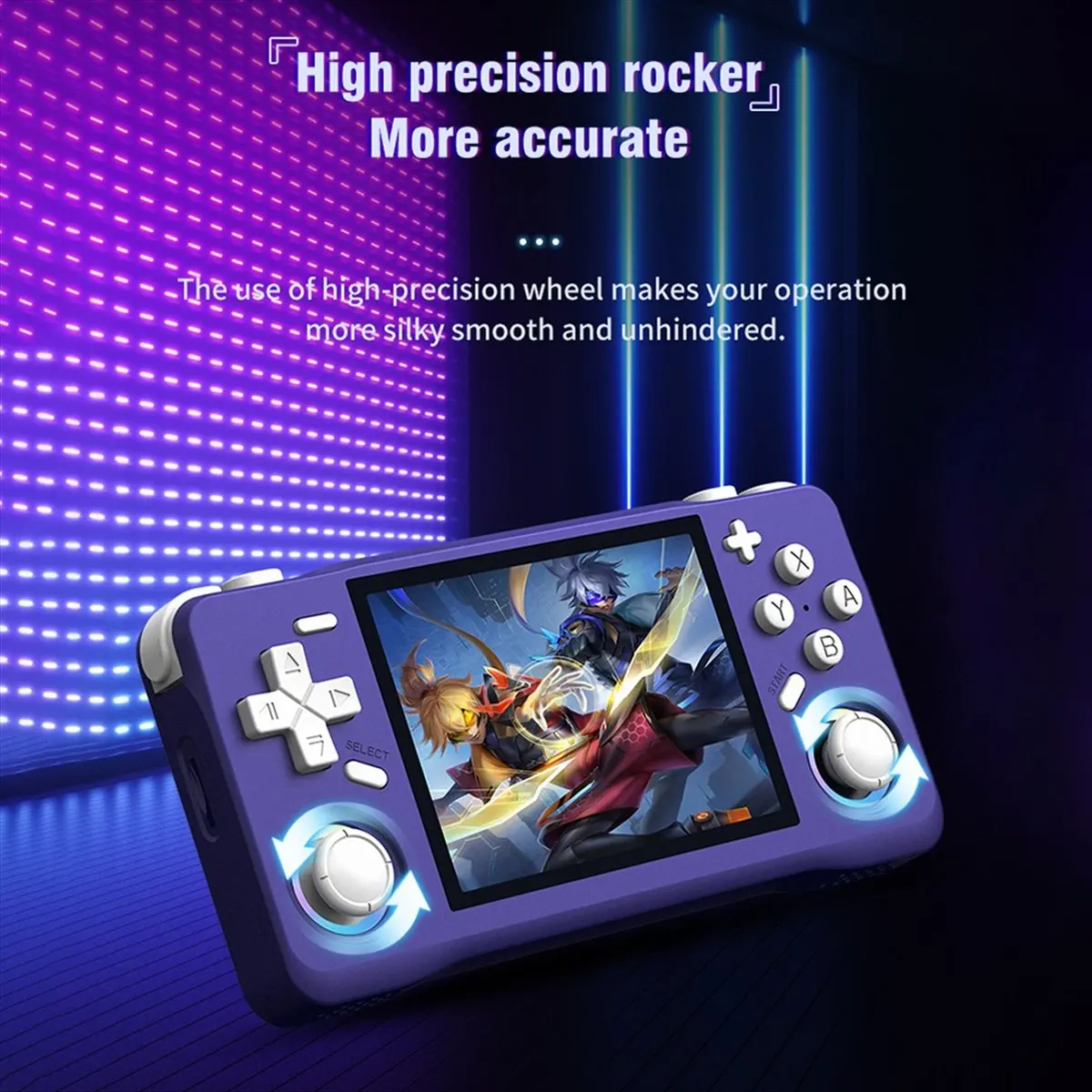 T491C-XF35H Retro Handheld Video Game Console Portable 128G Preloaded Games 3.5 Inch IPS Screen WiFi Linux Pocket Player C HOT