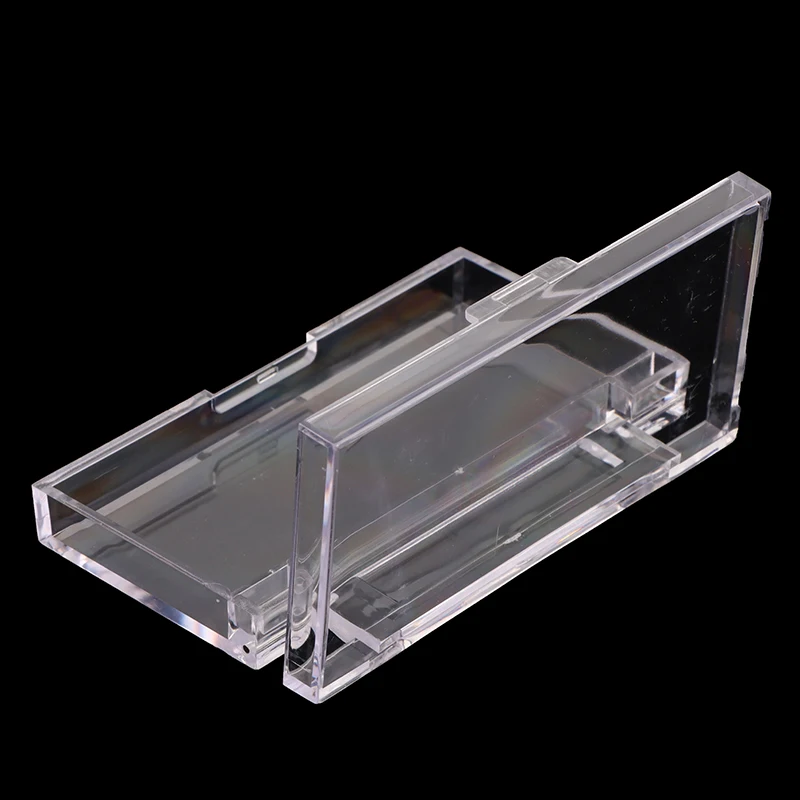 Портативная акриловая коробка для накладных ресниц, дорожный пустой держатель для ресниц, контейнер для хранения, органайзер, инструменты для макияжа, принадлежности для ресниц
