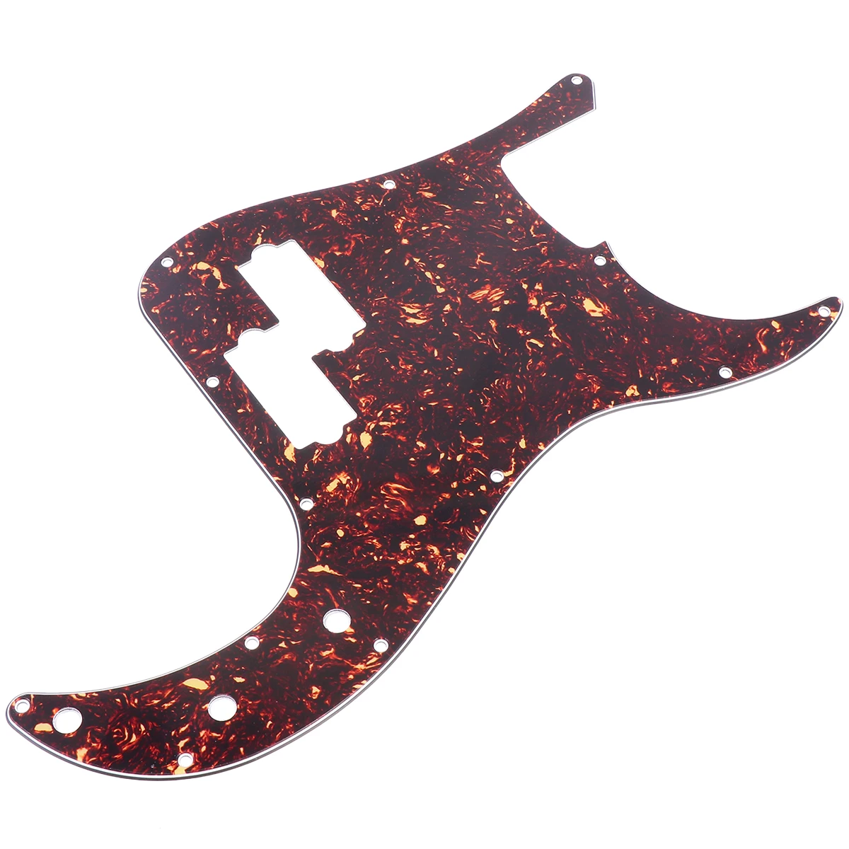

Reliable Beige P Bass Pickguard 13 Holes Scratch Plate Guitar Protection Accessories Replacement Parts