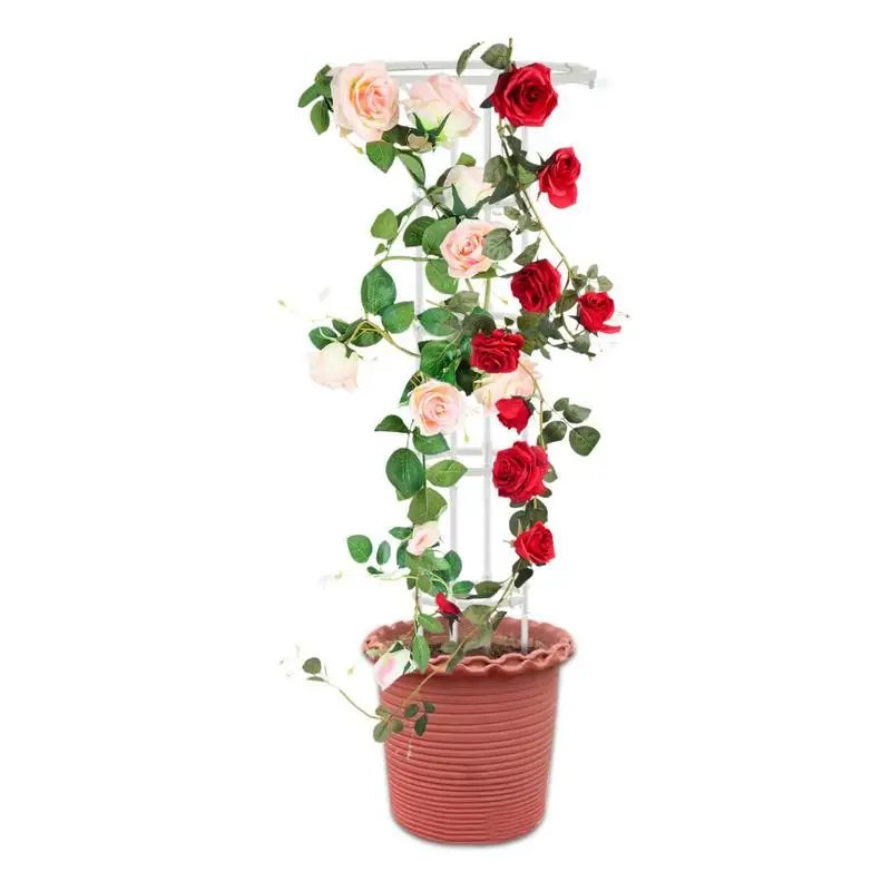 Round Plant Support Stake Garden Trellis Vine Climbing Rack Plant Support Stand Plant Climb Frame Plant Care Tower For Plants