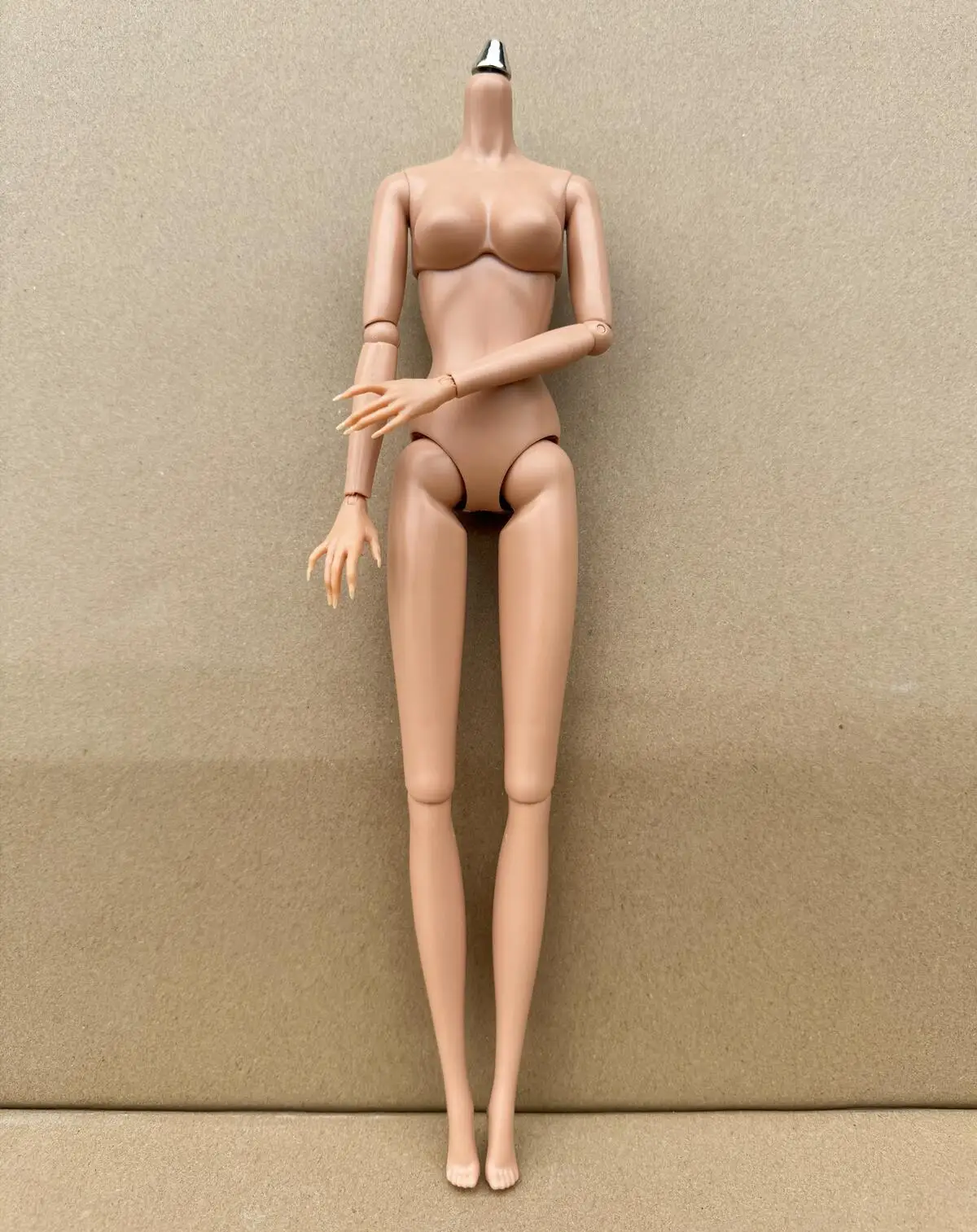 Original LULY Puppenkörper, 8 Hauttöne, hochwertige große Brüste, 29 cm, 1/6 Ersatzkörper für Barbi/FR/IT Puppenköpfe