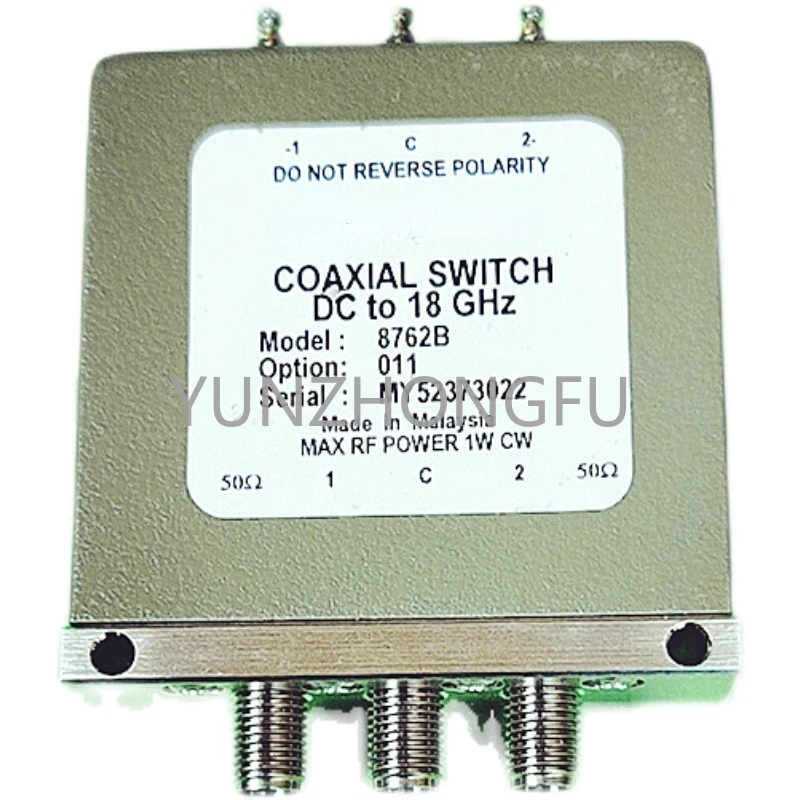 8762B DC-18GHz 5V SMA RF Microwave Coaxial Switch