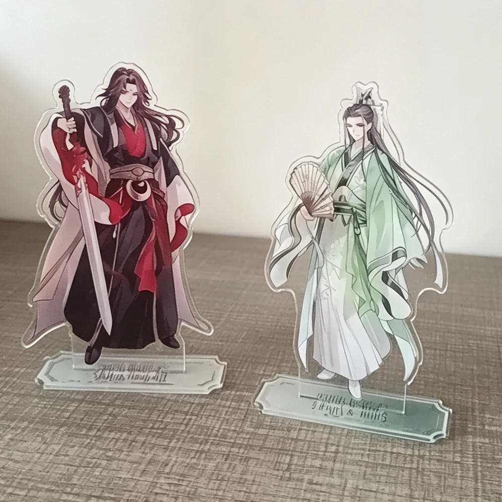 Novel The Scum Villain's Self-Saving System Shen Qingqiu Luo Binghe Cosplay Standing Plate Acrylic Stand Desktop Accessories