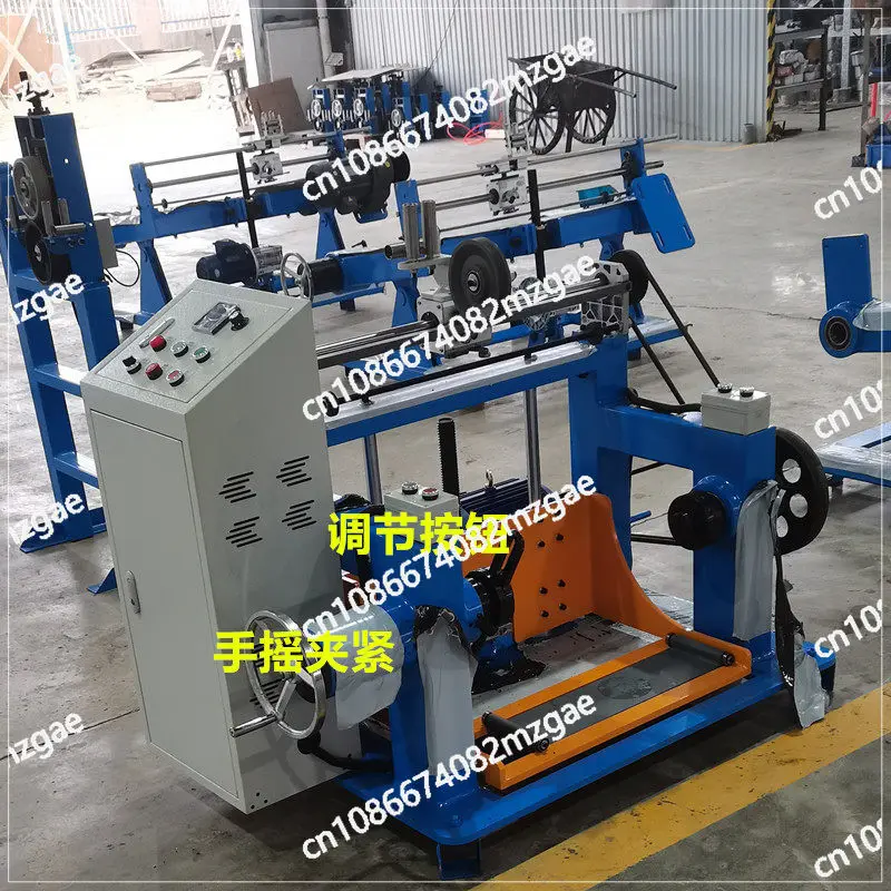 PVC pipe winding and winding machine Optical fiber wire Round flat wire  automatic  machine Cable